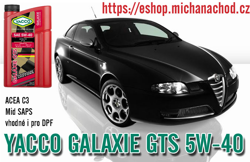 YACCO GALAXIE GTS 5W40 4L (2x2L)