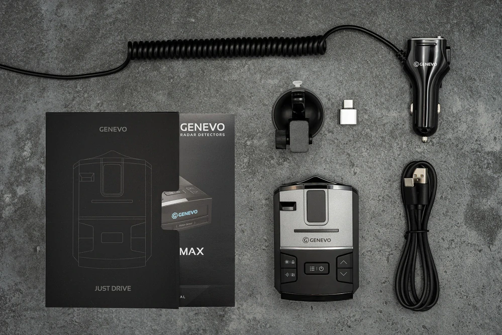 Přenosný antiradar GENEVO MAX